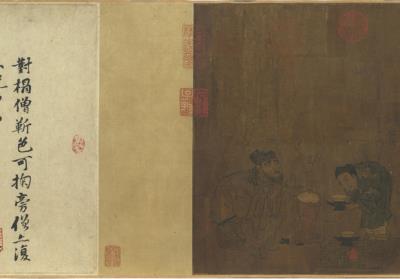 图片[3]-Xiao Yi Trying to Swipe the Lanting Scroll-China Archive